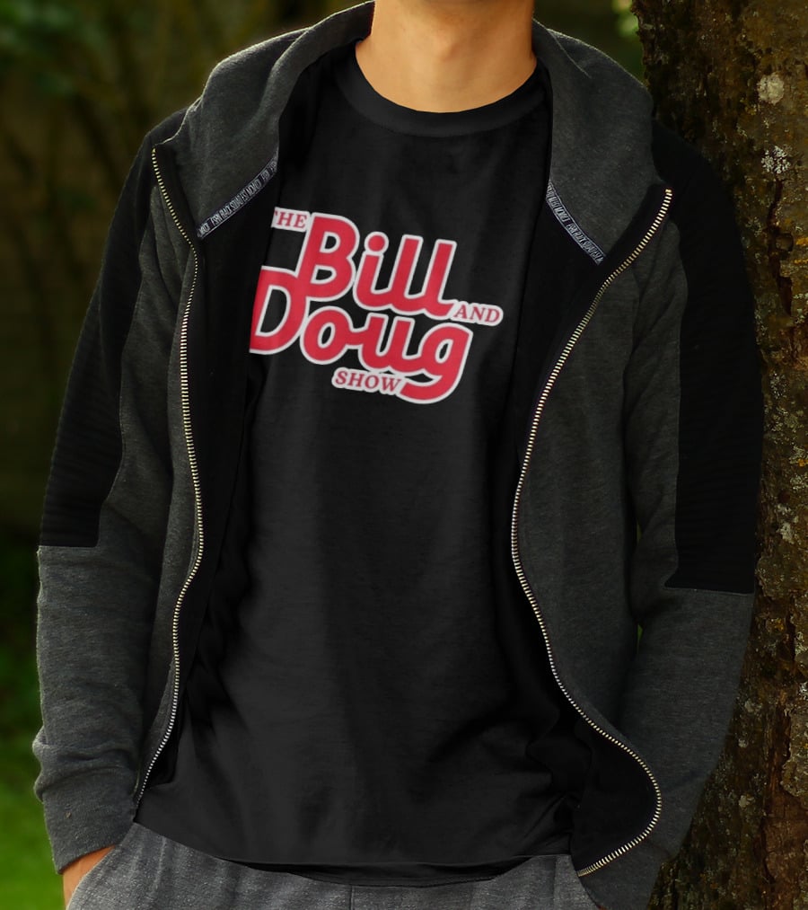 Ohio State Buckeyes The Bill And Doug Show Red Lettering T-Shirt