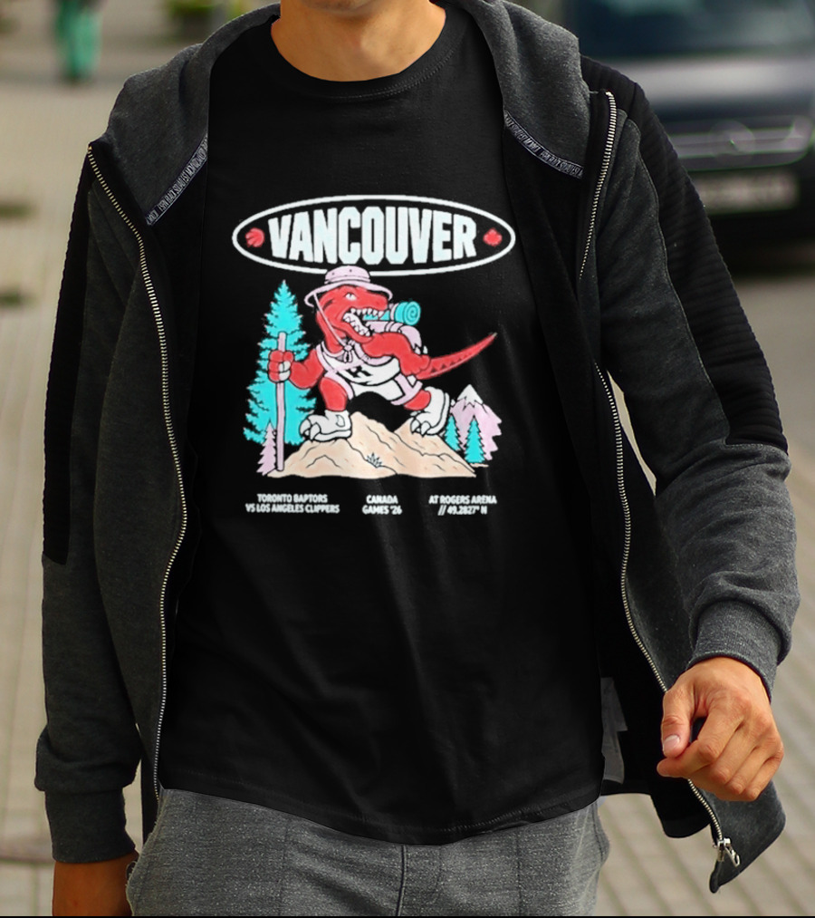 Vancouver Raptors Cartoon 2026 T-Shirt