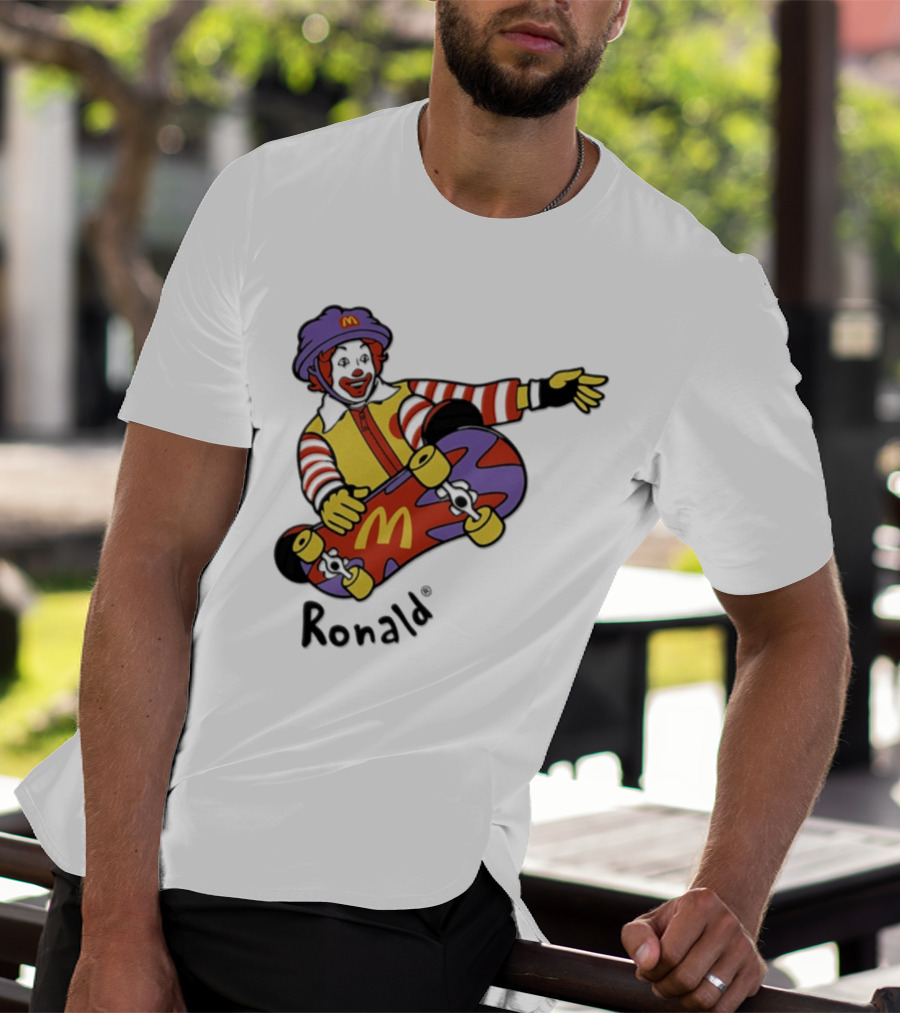 Ronald McDonald Skateboarding McDonald's Fun T-Shirt