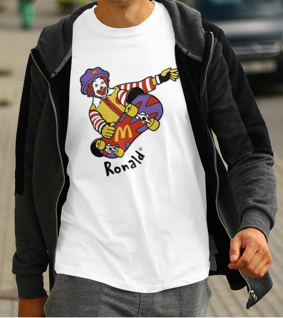 Ronald McDonald Skateboarding McDonald's Fun T-Shirt
