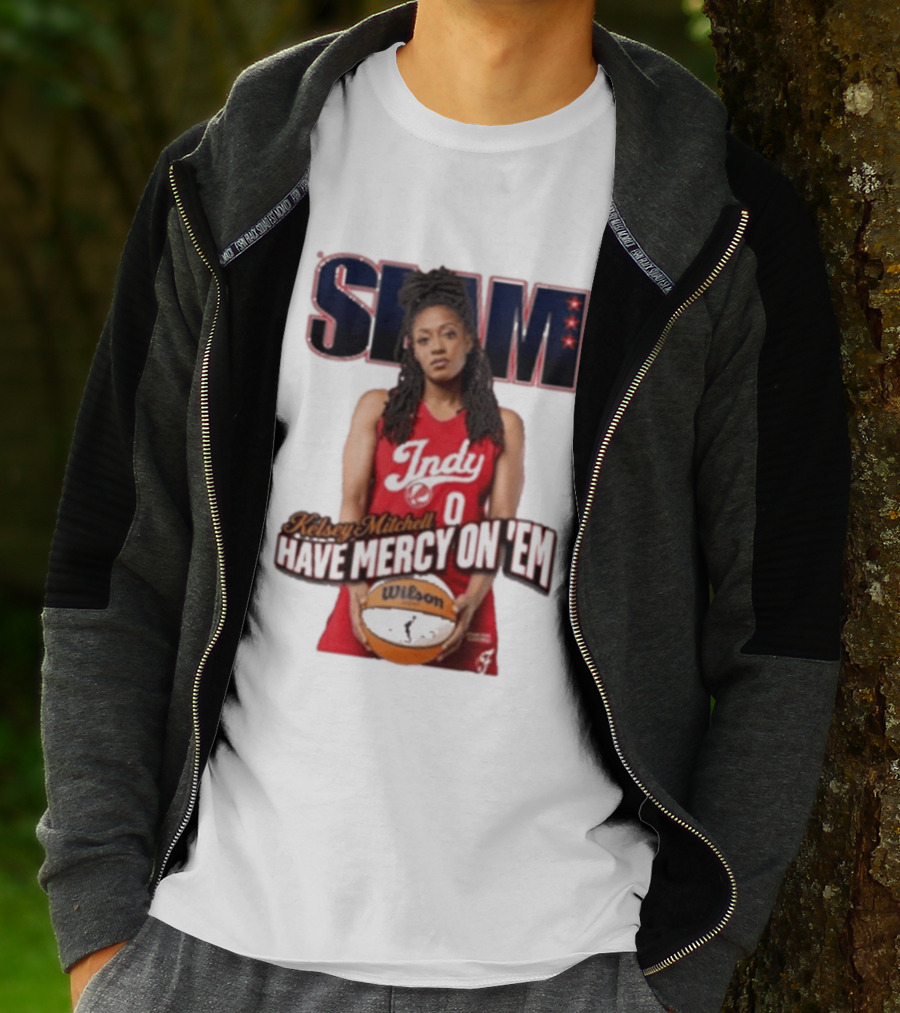 SLAM Indy Kelsey Mitchell Have Mercy On 'Em Basketball T-Shirt