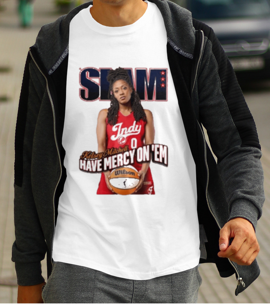 SLAM Indy Kelsey Mitchell Have Mercy On 'Em Basketball T-Shirt