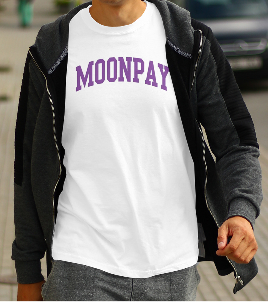 MoonPay Crypto Payment Fintech Blockchain MoonPay T-Shirt
