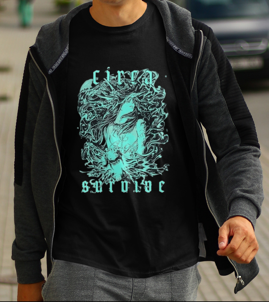 Circa Survive Band Alternative Rock Psychedelic T-Shirt