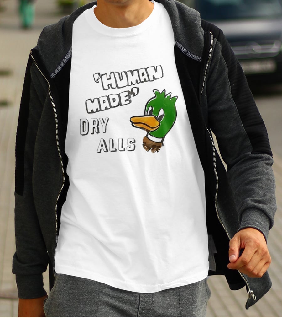 Human Made Dry Alls Duck Nigo Streetwear T-Shirt