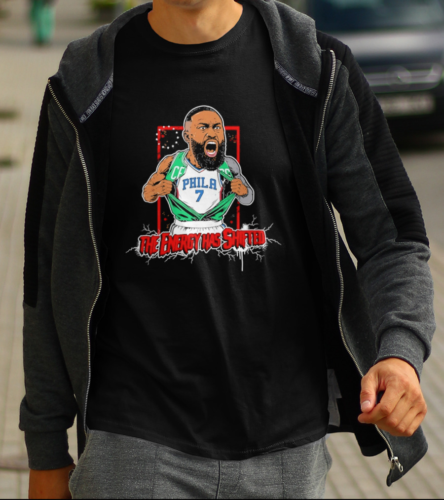 James Harden Philadelphia 76ers The Energy Has Shifted Phila 7 T-Shirt