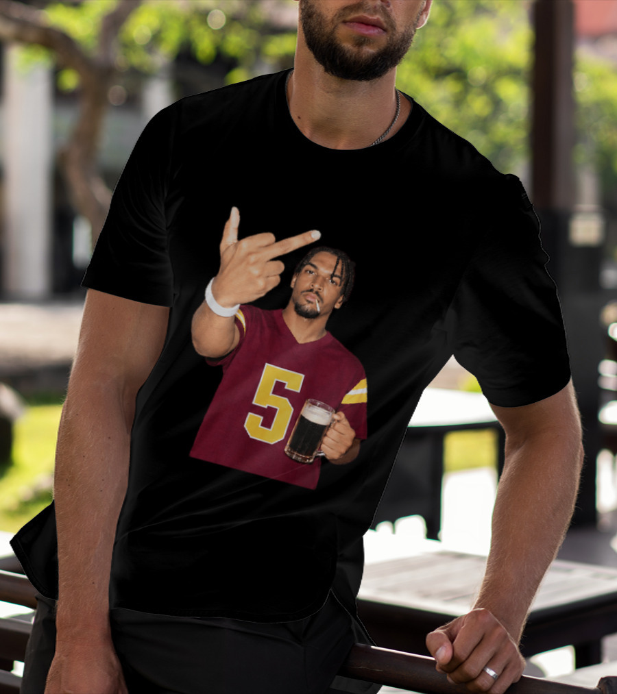 Jayden Daniels Middle Finger T-Shirt