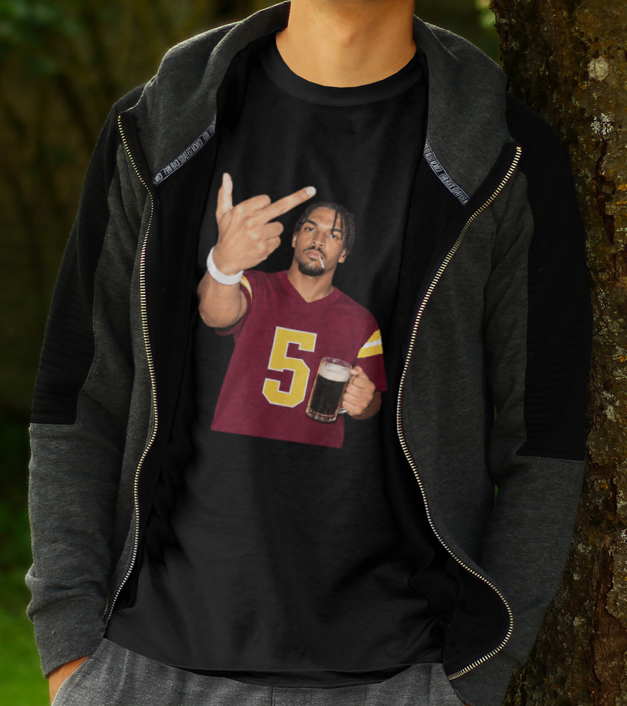 Jayden Daniels Middle Finger T-Shirt