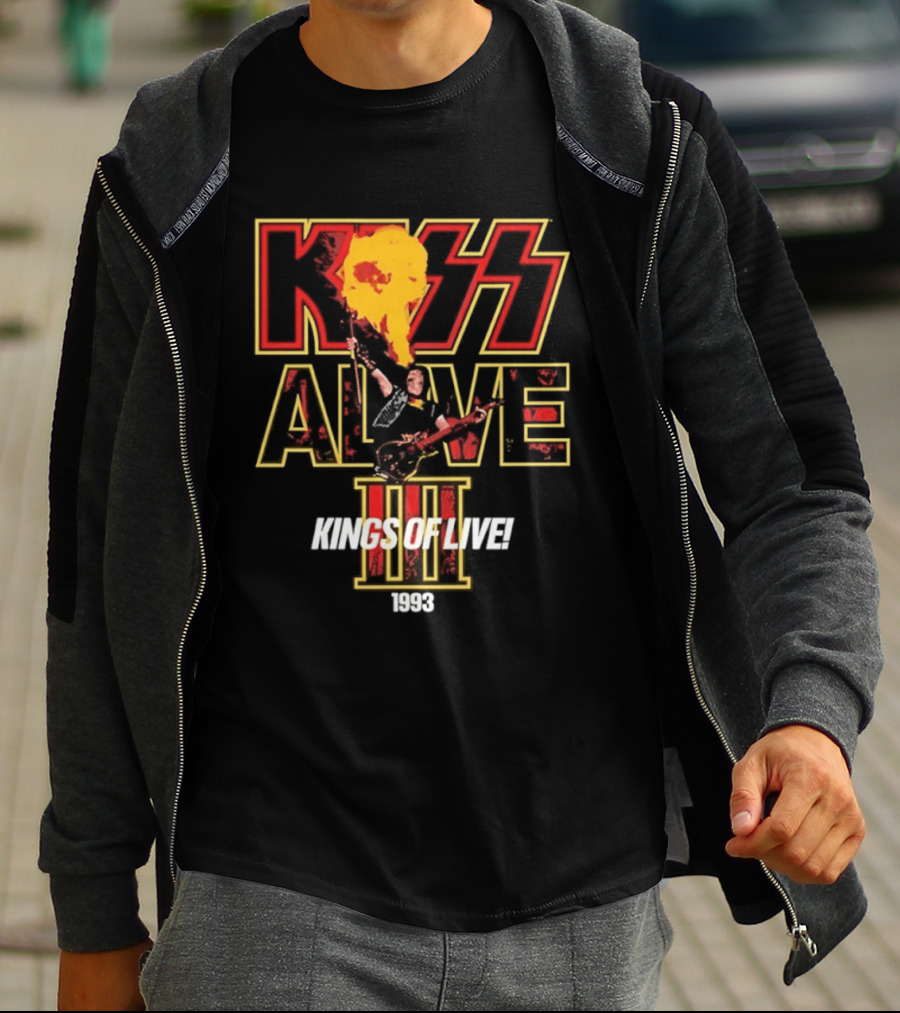 Kiss Alive III Kings Of Live 1993 T-Shirt