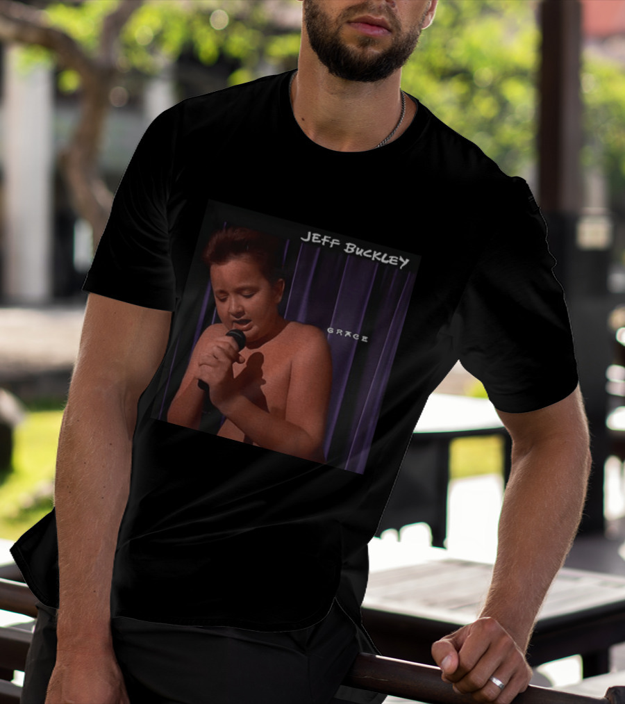 Jeff Buckley Grace Gibby Photo Image T-Shirt