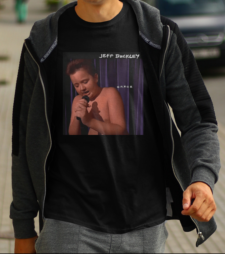 Jeff Buckley Grace Gibby Photo Image T-Shirt