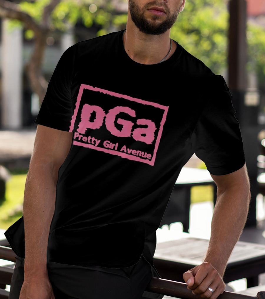 Pretty Girl Avenue PGa Fashion Brand Pink T-Shirt