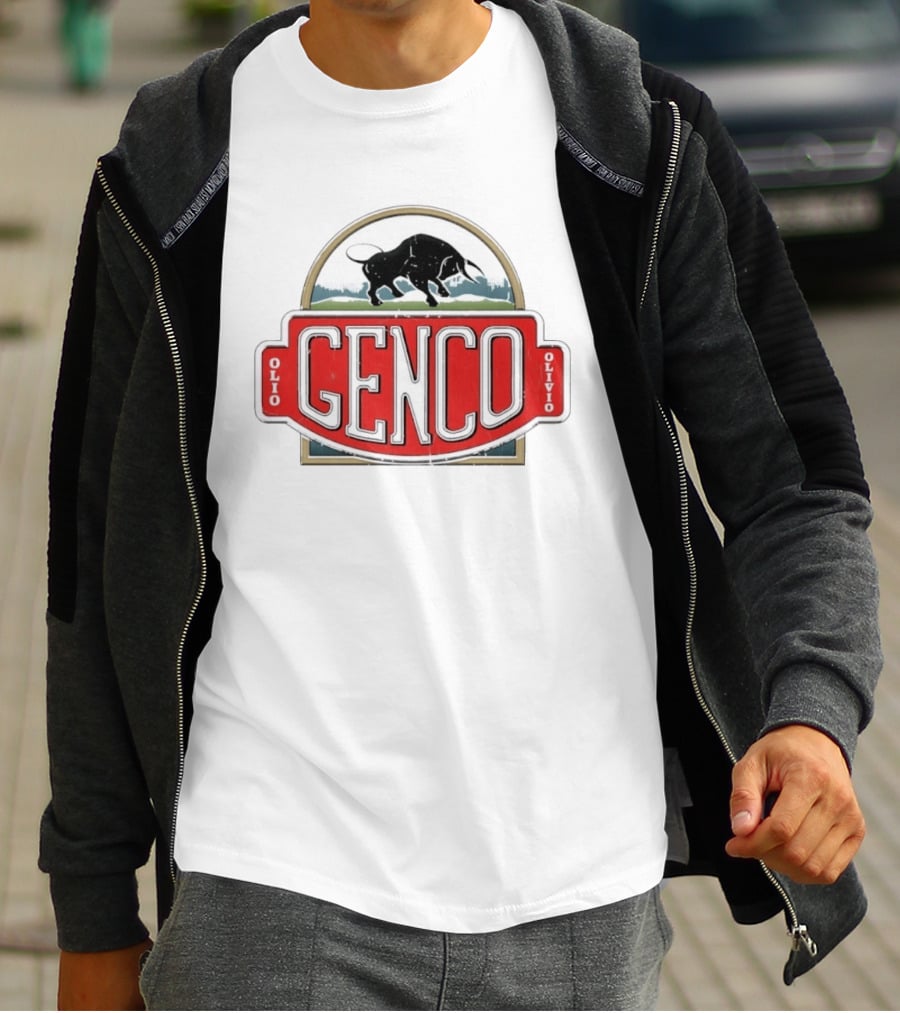 Genco Olive Oil The Godfather Bull Symbol Olio Olivo T-Shirt