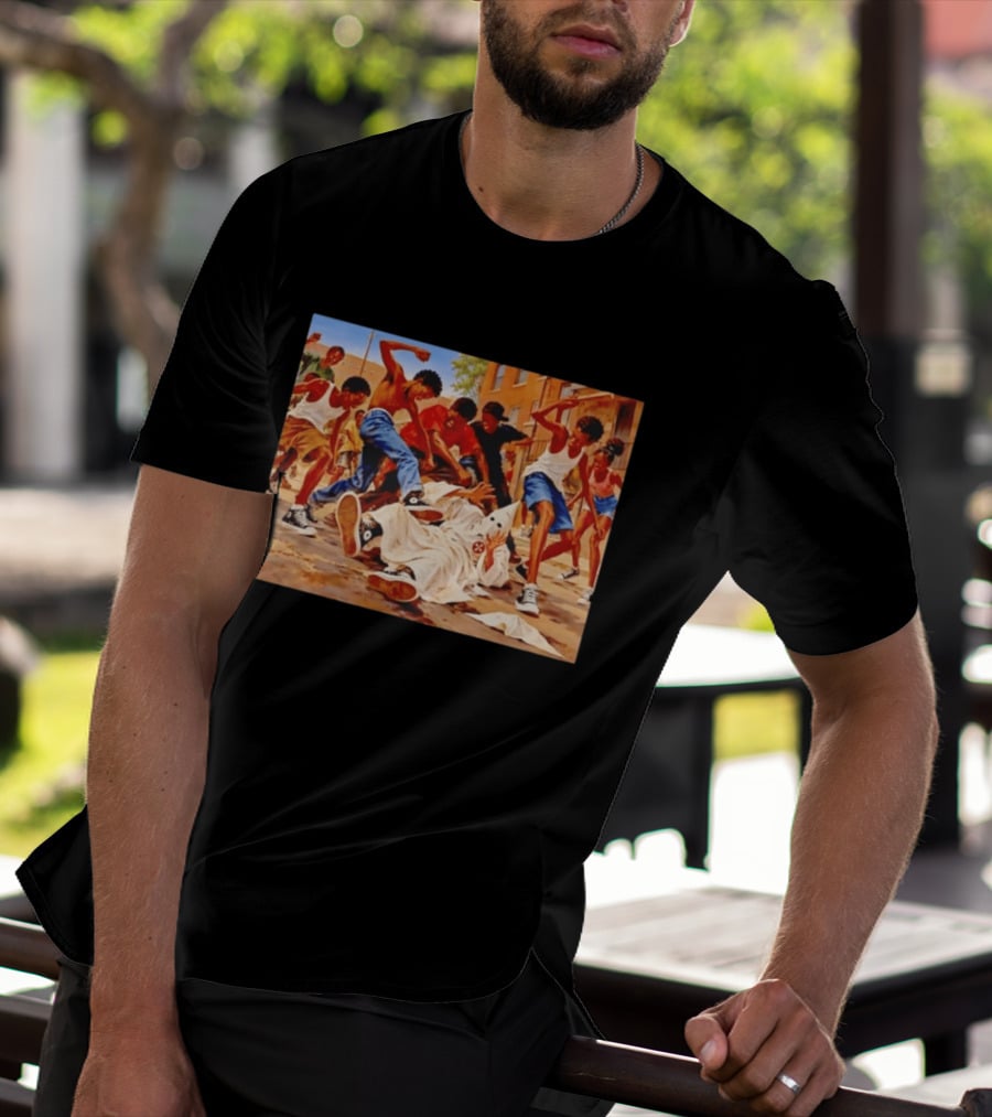 Group Of Youth Confronting A Klansman Social Justice T-Shirt