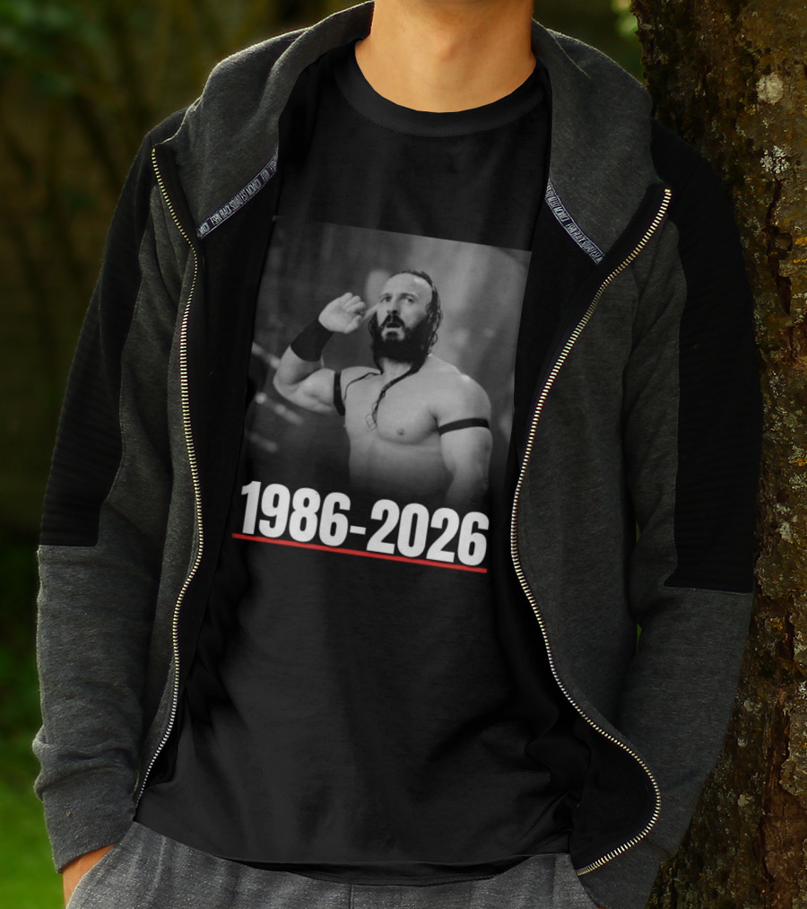 AEW Announced That Benjamin Satterley Known As Pac Passed Away 1986 2026 T-Shirt