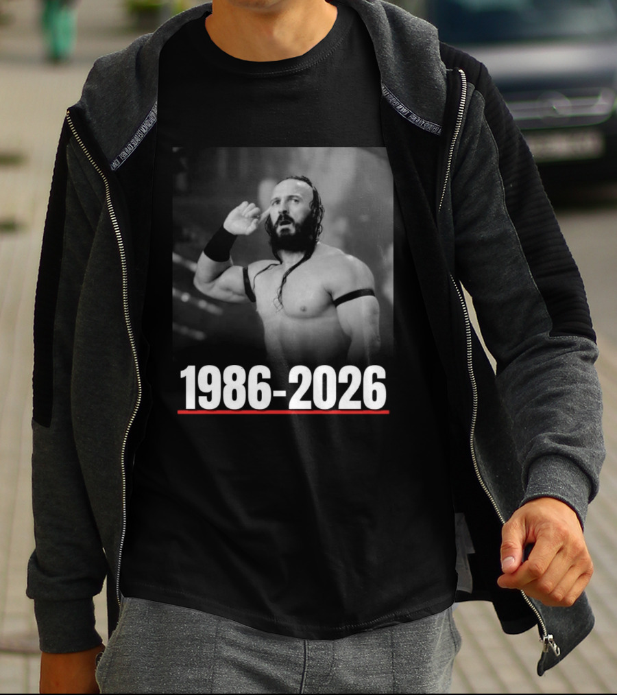 AEW Announced That Benjamin Satterley Known As Pac Passed Away 1986 2026 T-Shirt