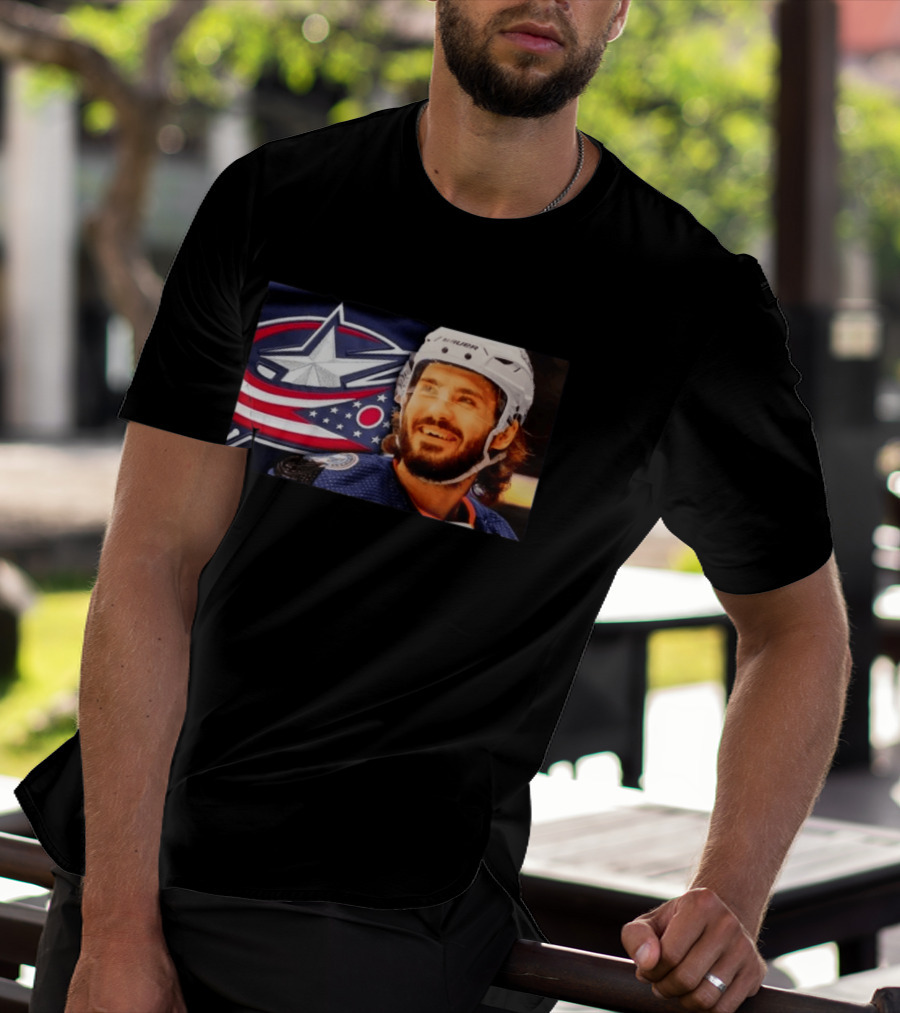 Columbus Blue Jackets Kirill Marchenko Latest Highlights T-Shirt