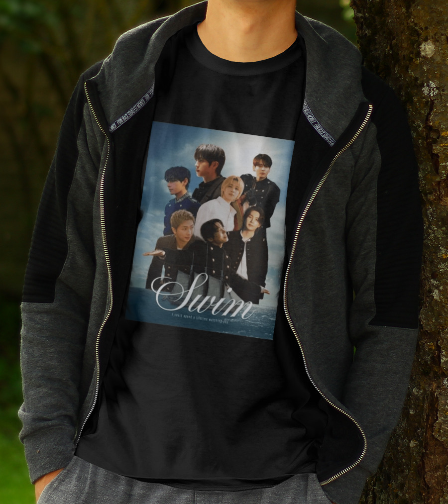 BTS Swim Song Of The Year VMAs Image With 'I Could Spend A Lifetime Ing You T-Shirt