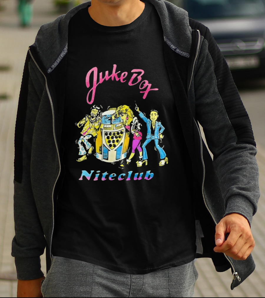 Juke Box Niteclub Retro Dance Party Vibes T-Shirt