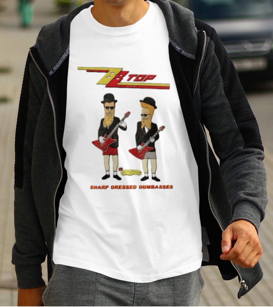 BB Top Beavis And Butt Head Sharp Dressed Dumbasses T-Shirt