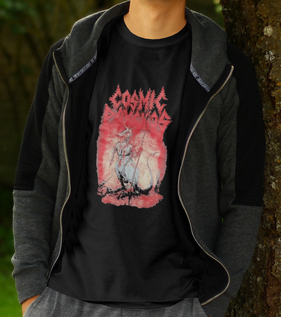 Cosmic Psychos Devil Kangaroo Australian Punk T-Shirt