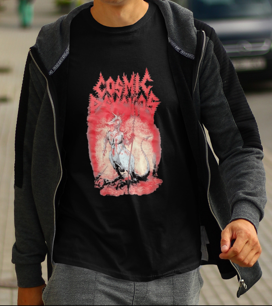 Cosmic Psychos Devil Kangaroo Australian Punk T-Shirt