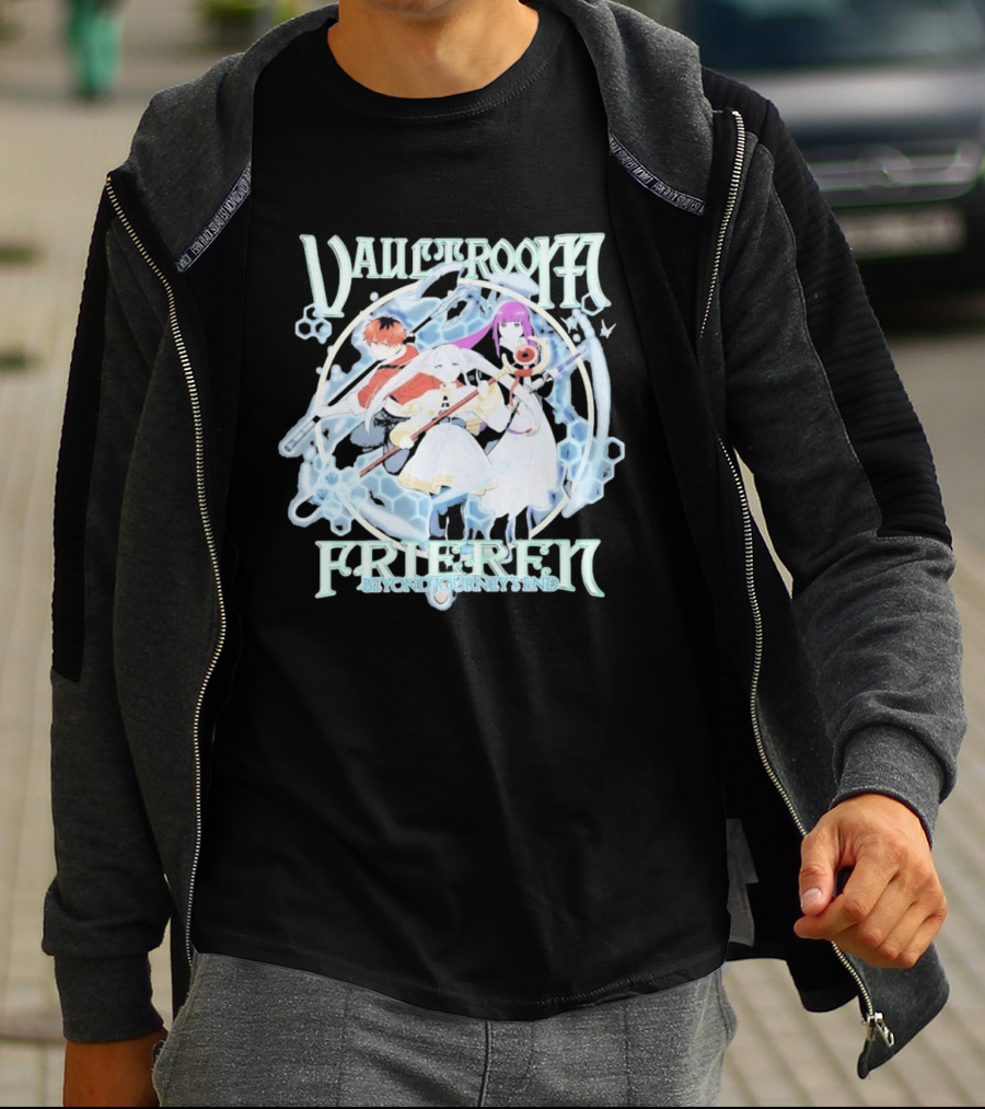 Vaultroom Frieren Beyond Journey's End Character Circle T-Shirt