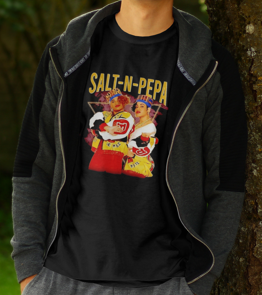 Salt N Pepa Iconic 90s Hip Hop Fashion T-Shirt