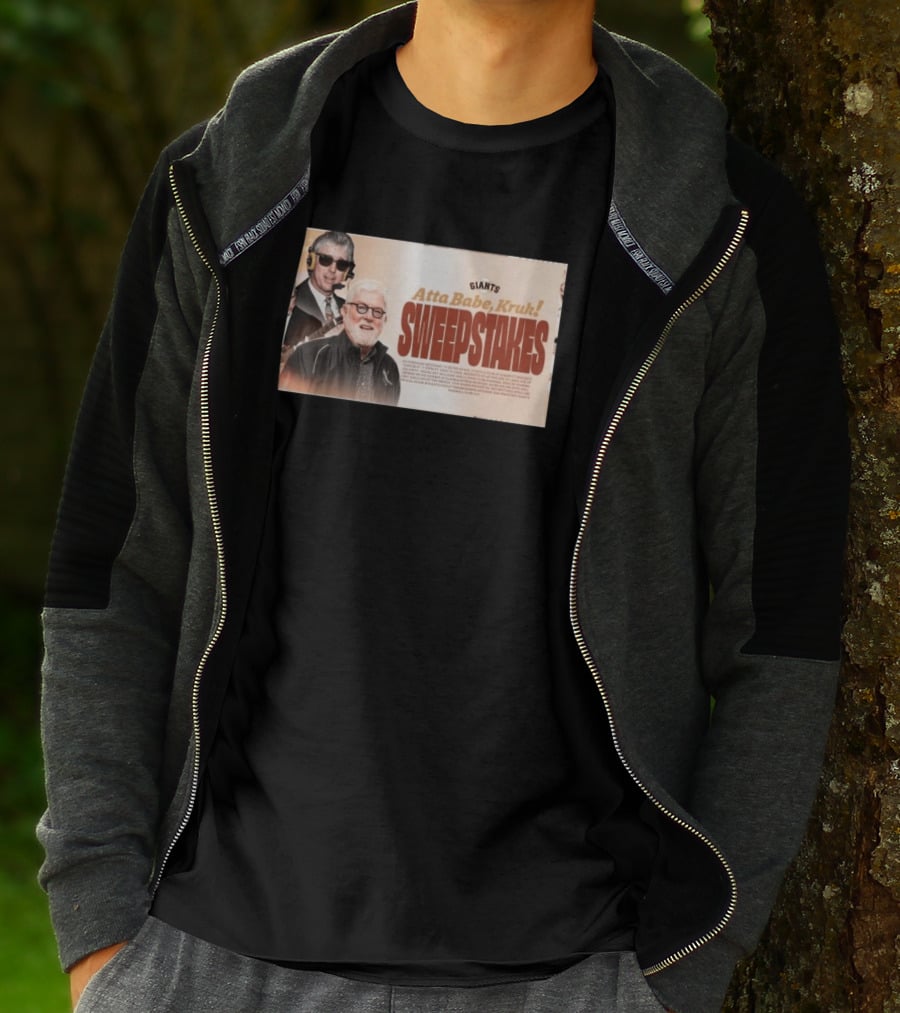 Giants Atta Babe Kruk Sweepstakes T-Shirt