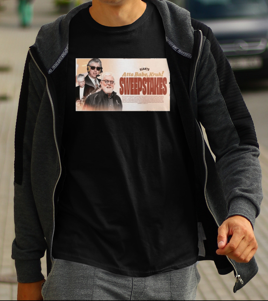 Giants Atta Babe Kruk Sweepstakes T-Shirt