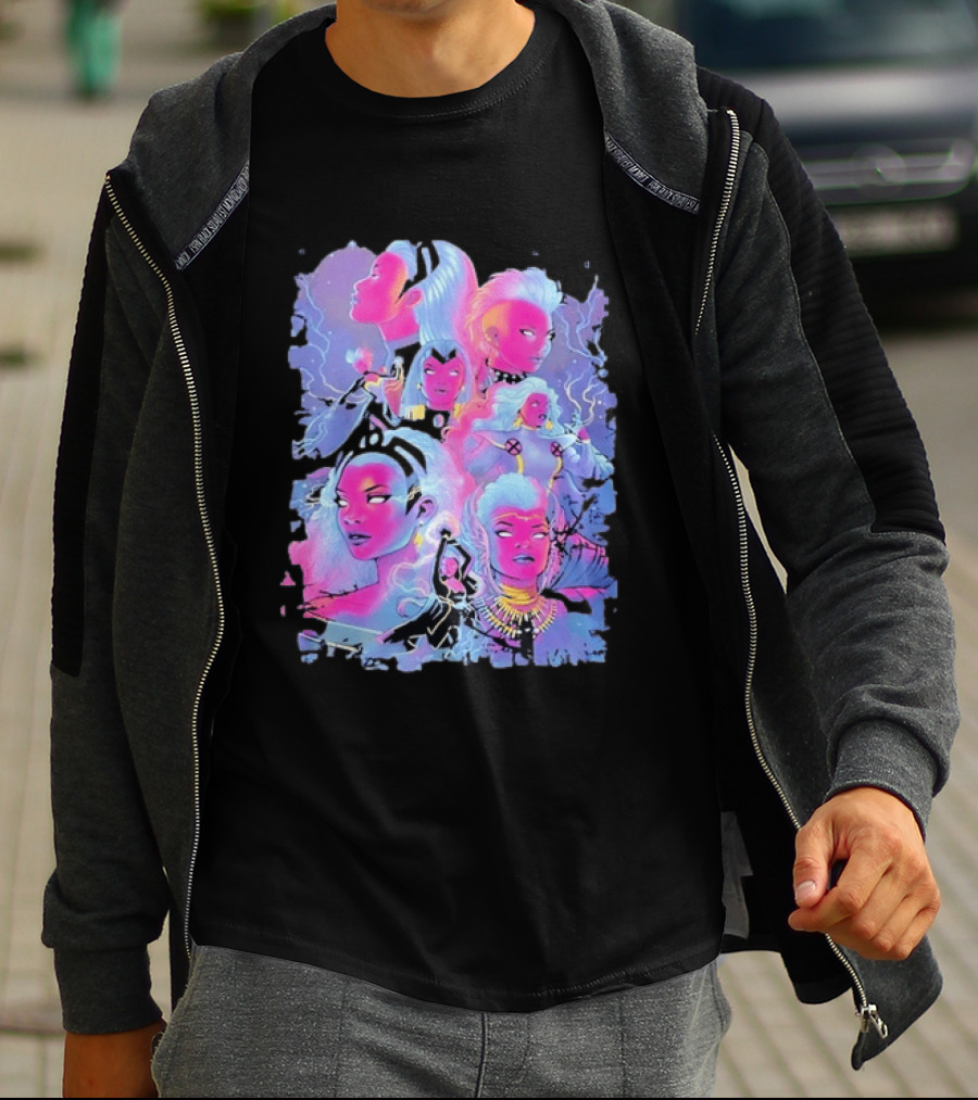 Storm Ororo Munroe X Men Marvel Evolution T-Shirt