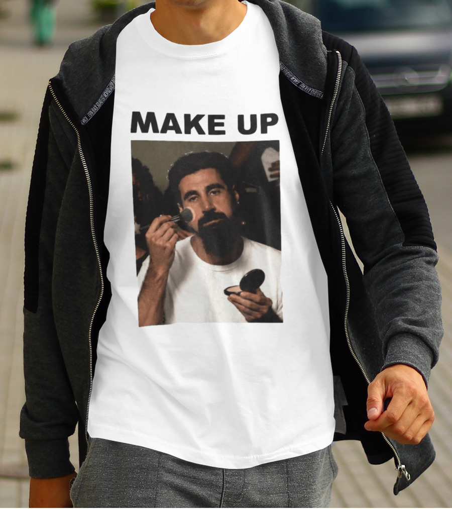 Soad Brazil Makeup Celebrity Face Applying Powder T-Shirt