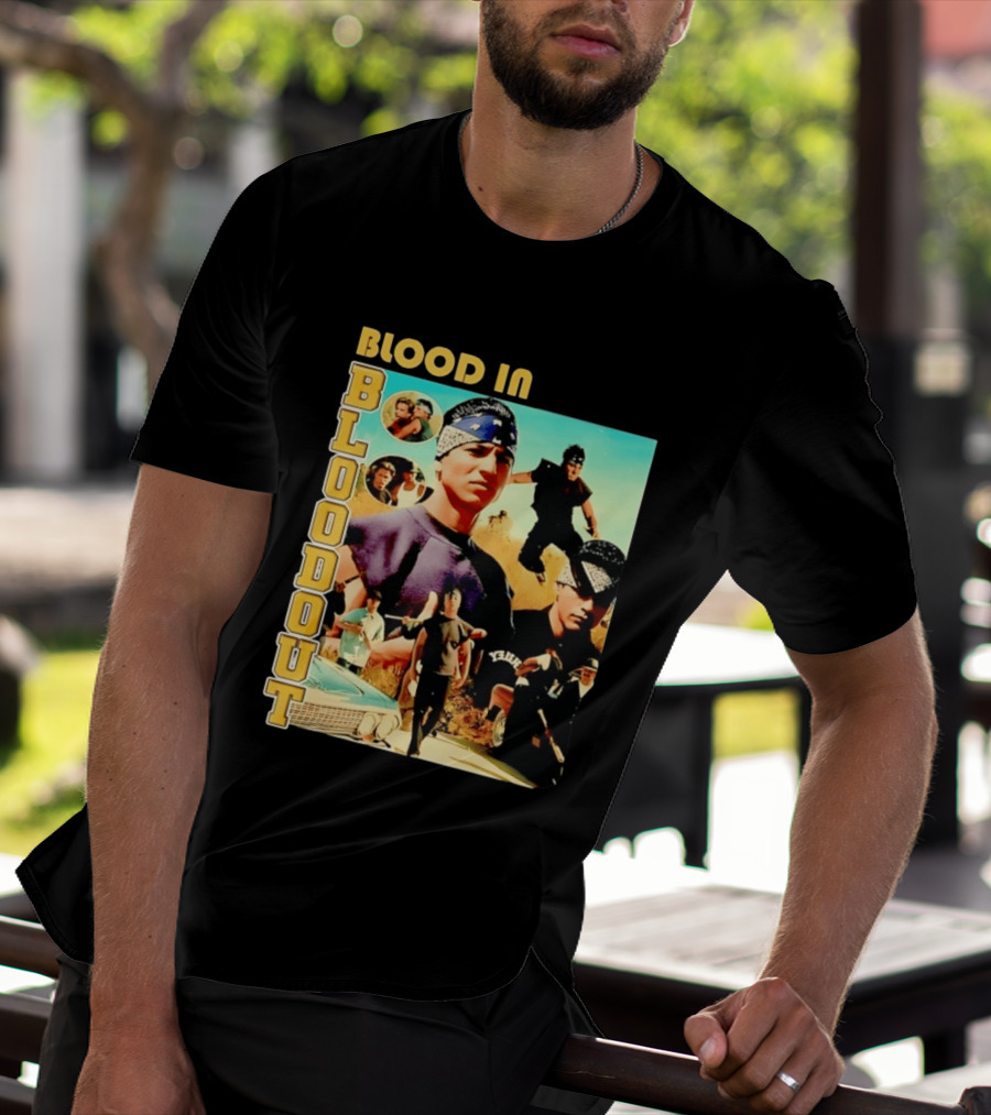 Blood In Blood Out 90s Cult Classic Movie T-Shirt