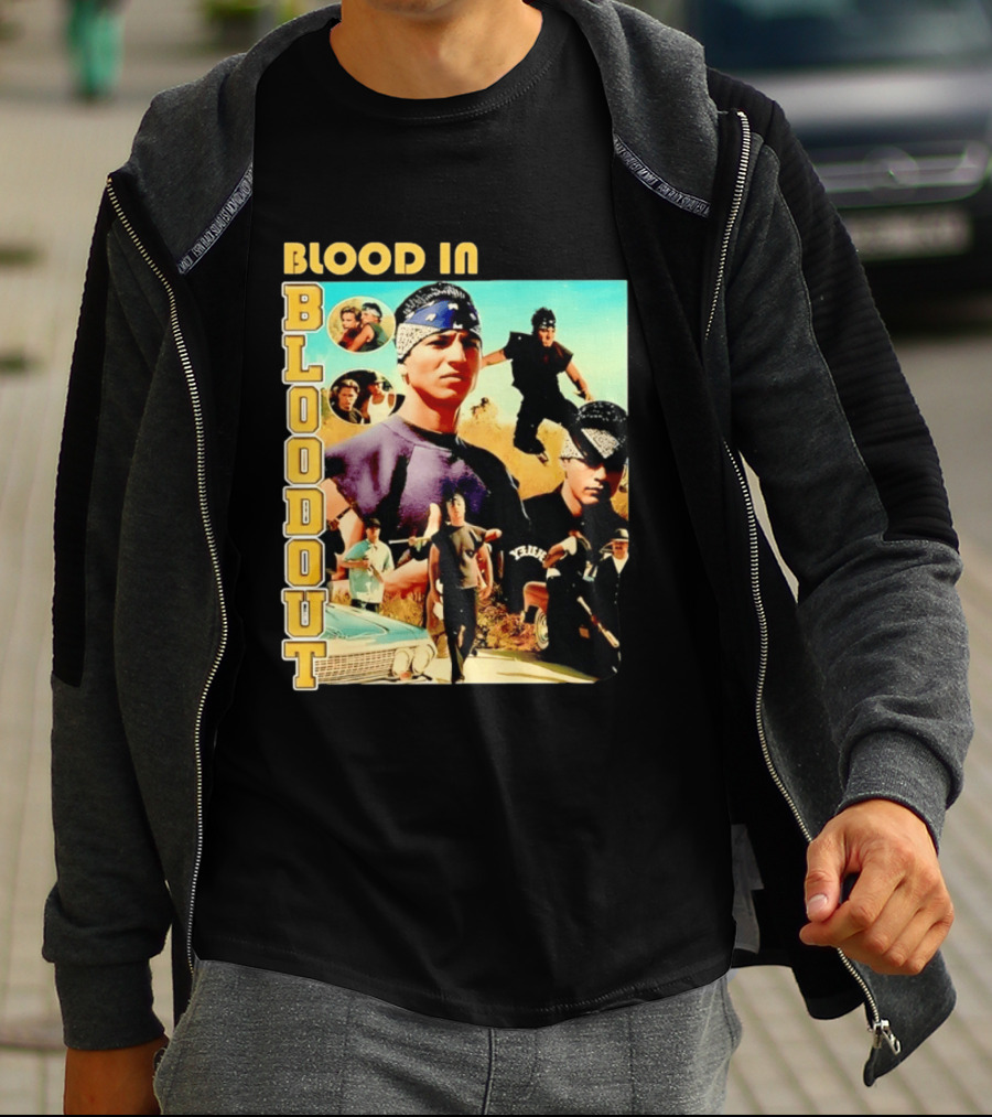 Blood In Blood Out 90s Cult Classic Movie T-Shirt