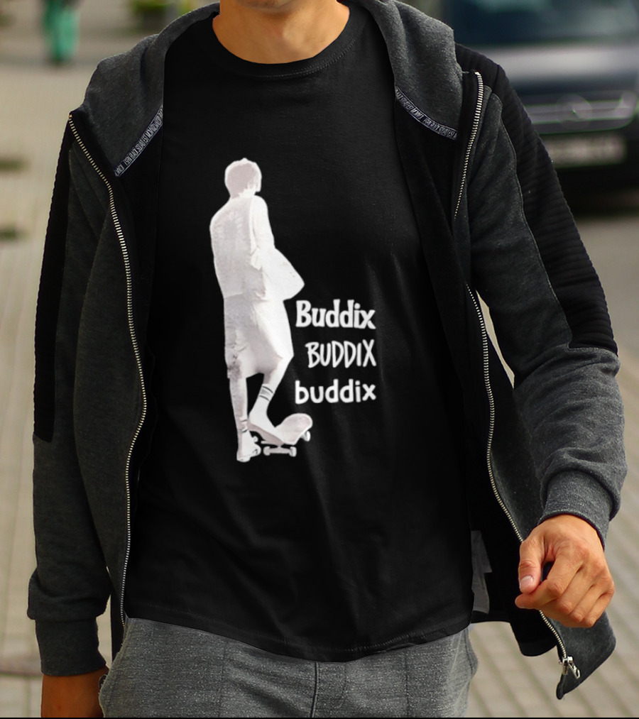Buddix Skater Skateboarding Streetwear T-Shirt