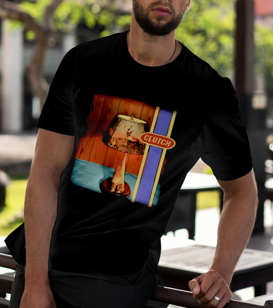 Clutch Lamp Deer Hoof Rock Music Alternative Metal T-Shirt