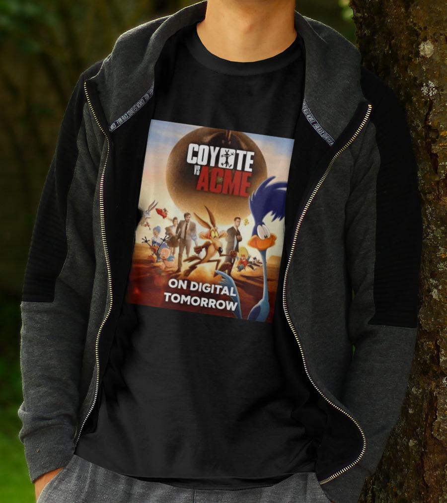 Coyote Vs Acme Digital Release Featuring Iconic Looney Tunes Characters T-Shirt