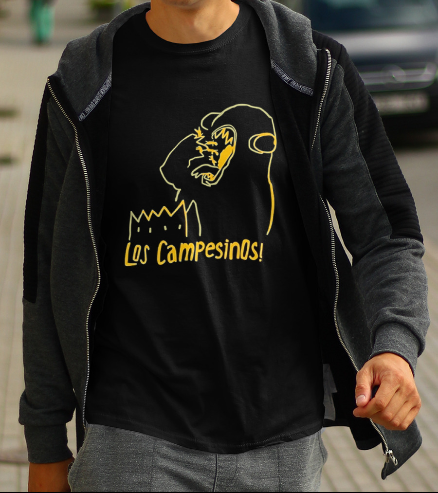 Los Campesinos Indie Rock Band Music Bear Castle T-Shirt