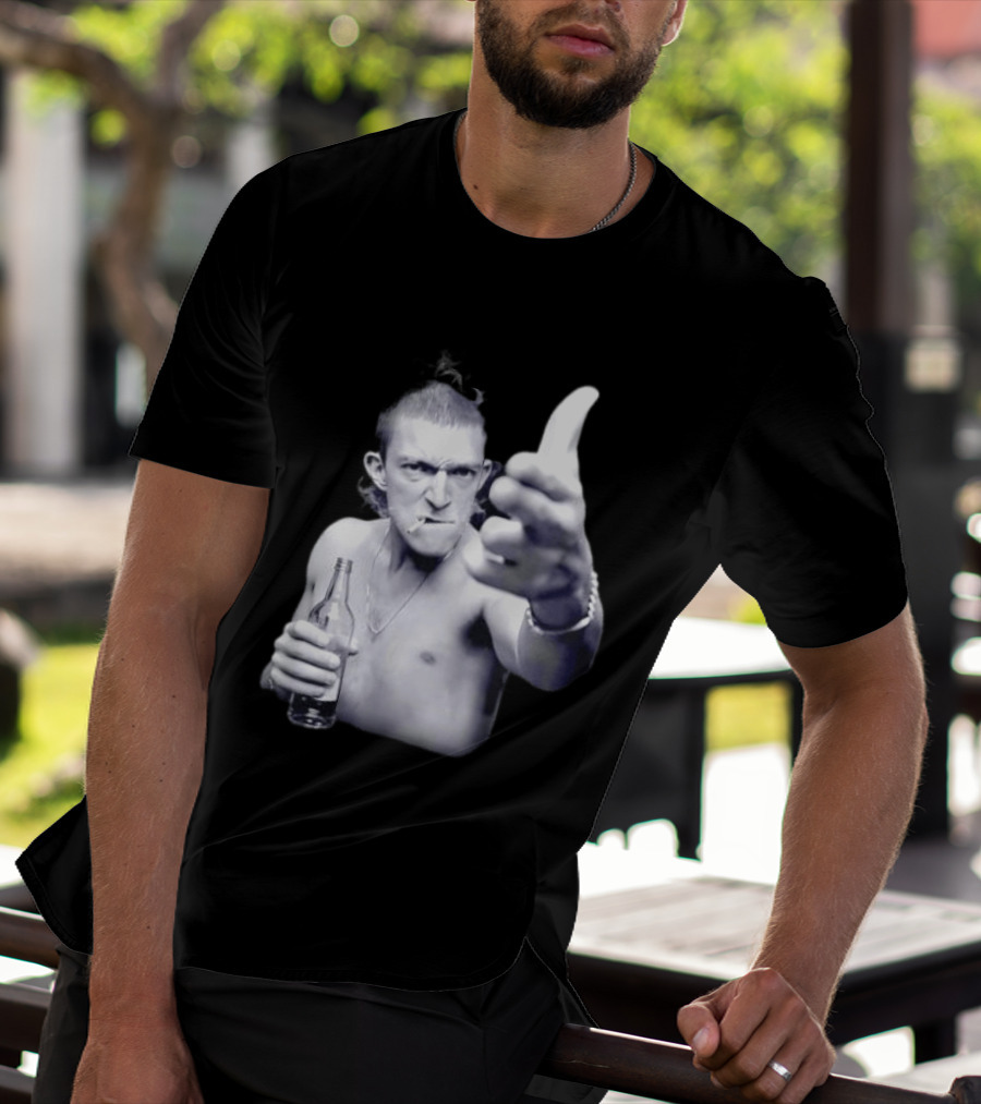 Vincent Cassel Vinz La Haine Iconic Movie Scene T-Shirt