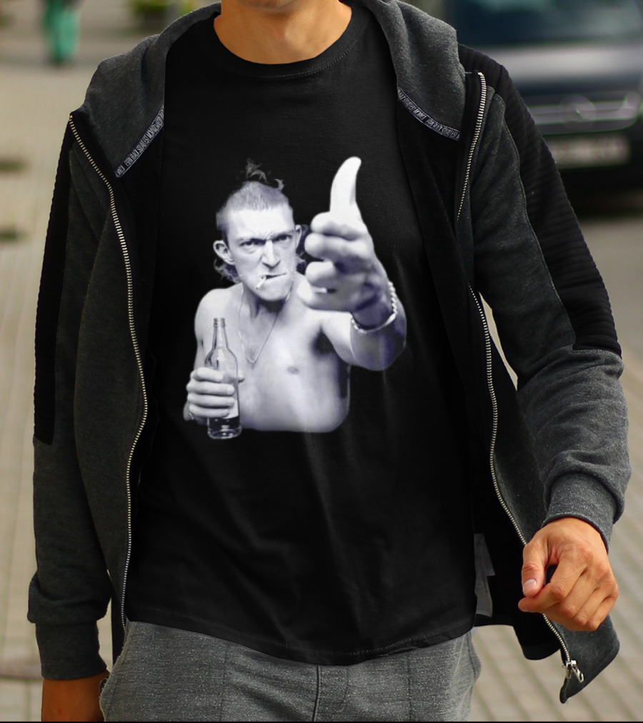 Vincent Cassel Vinz La Haine Iconic Movie Scene T-Shirt