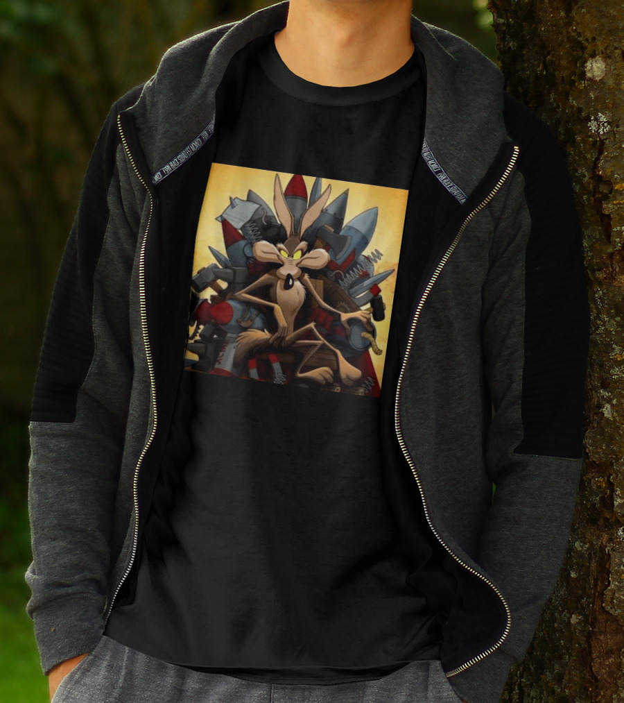 Wile E. Coyote Acme Rockets Digital Release Tomorrow T-Shirt