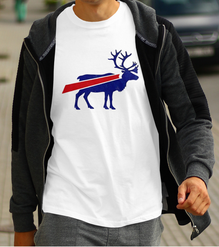 Buffalo Bills Reindeer Christmas Edition T-Shirt