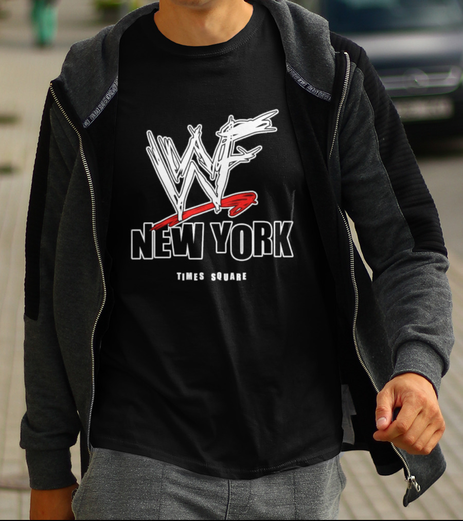 WWF New York Times Square Wrestling Federation T-Shirt