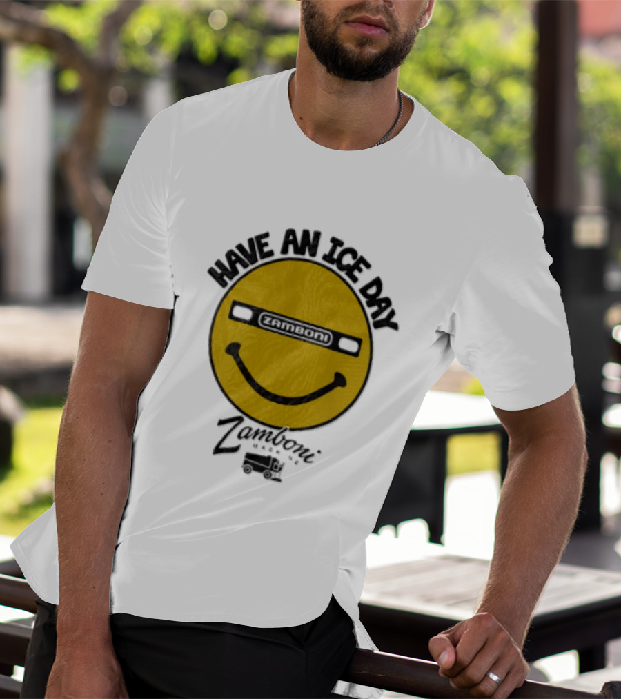 Have An Ice Day Smile Zamboni T-Shirt