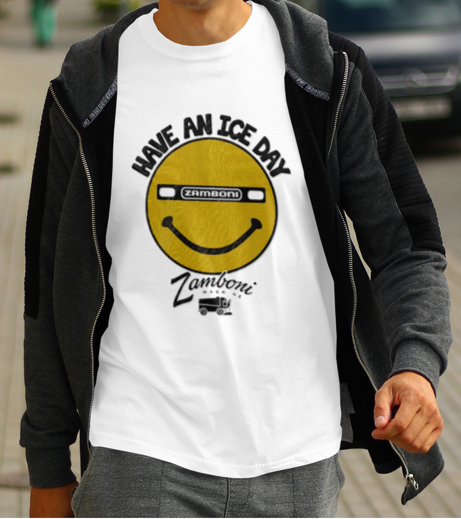 Have An Ice Day Smile Zamboni T-Shirt