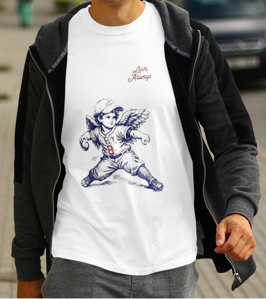 Kobe Bryant Love Always Angel 8 Lakers T-Shirt