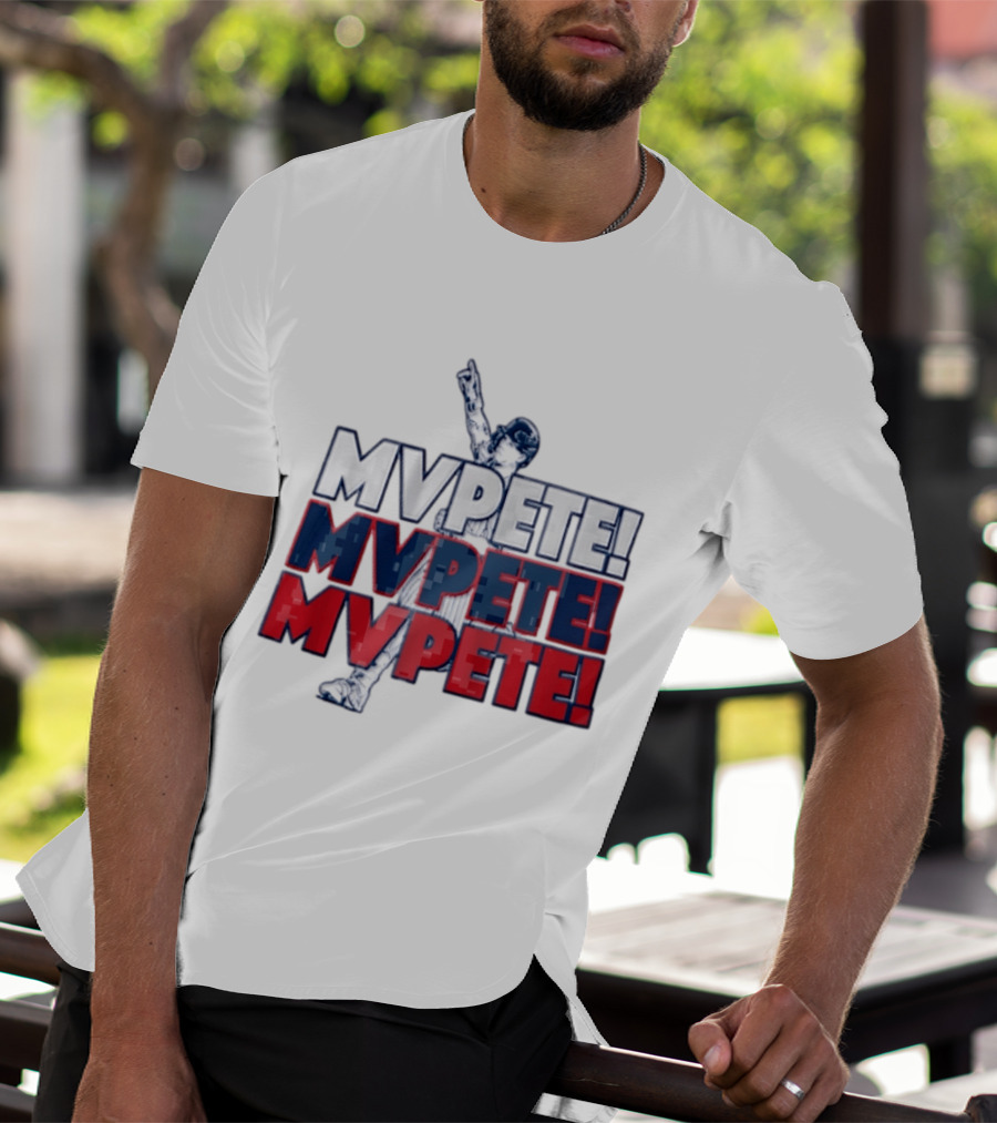 Pete Alonso New York Mets MLB Mvpete The Players Baseball T-Shirt