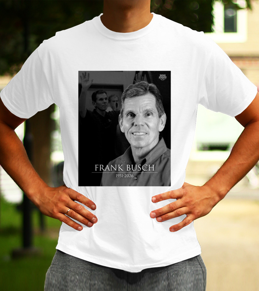 FRANK BUSCH 1951 2026 USA Swimming T-Shirt