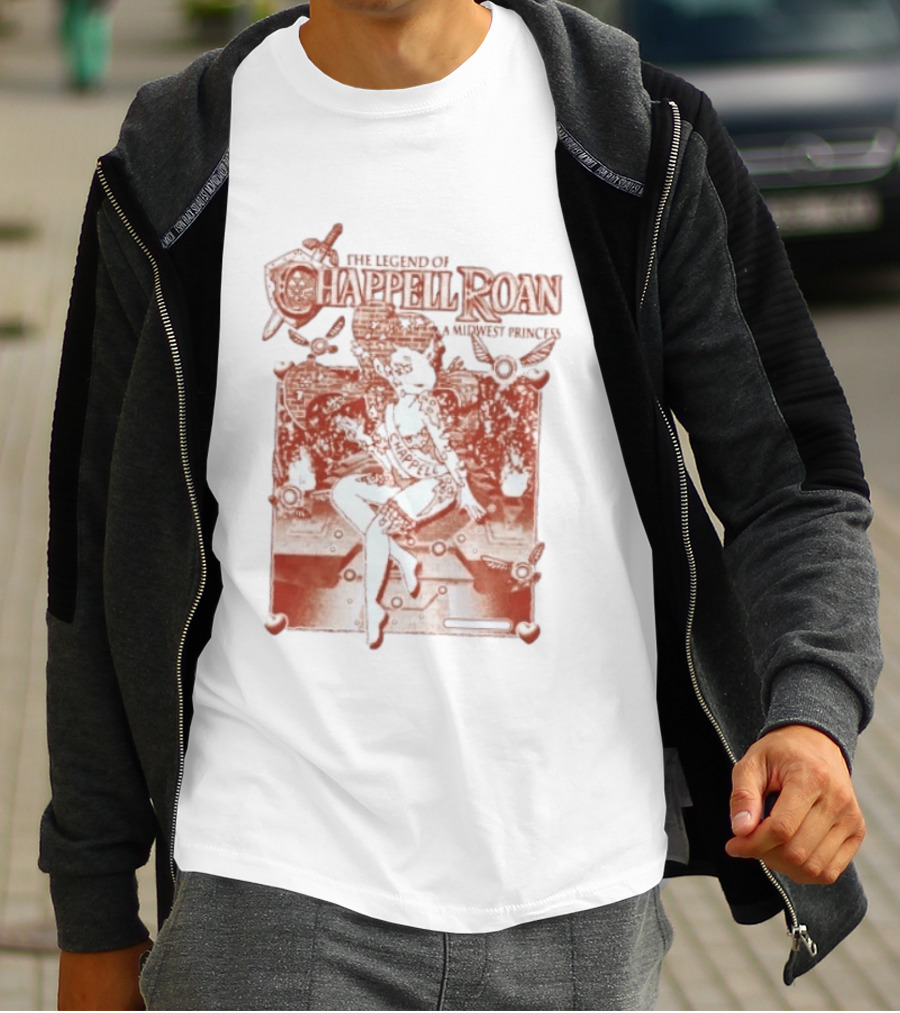 The Legend Of Chappell Roan A Midwest Princess Fantasy Adventure Aesthetic T-Shirt