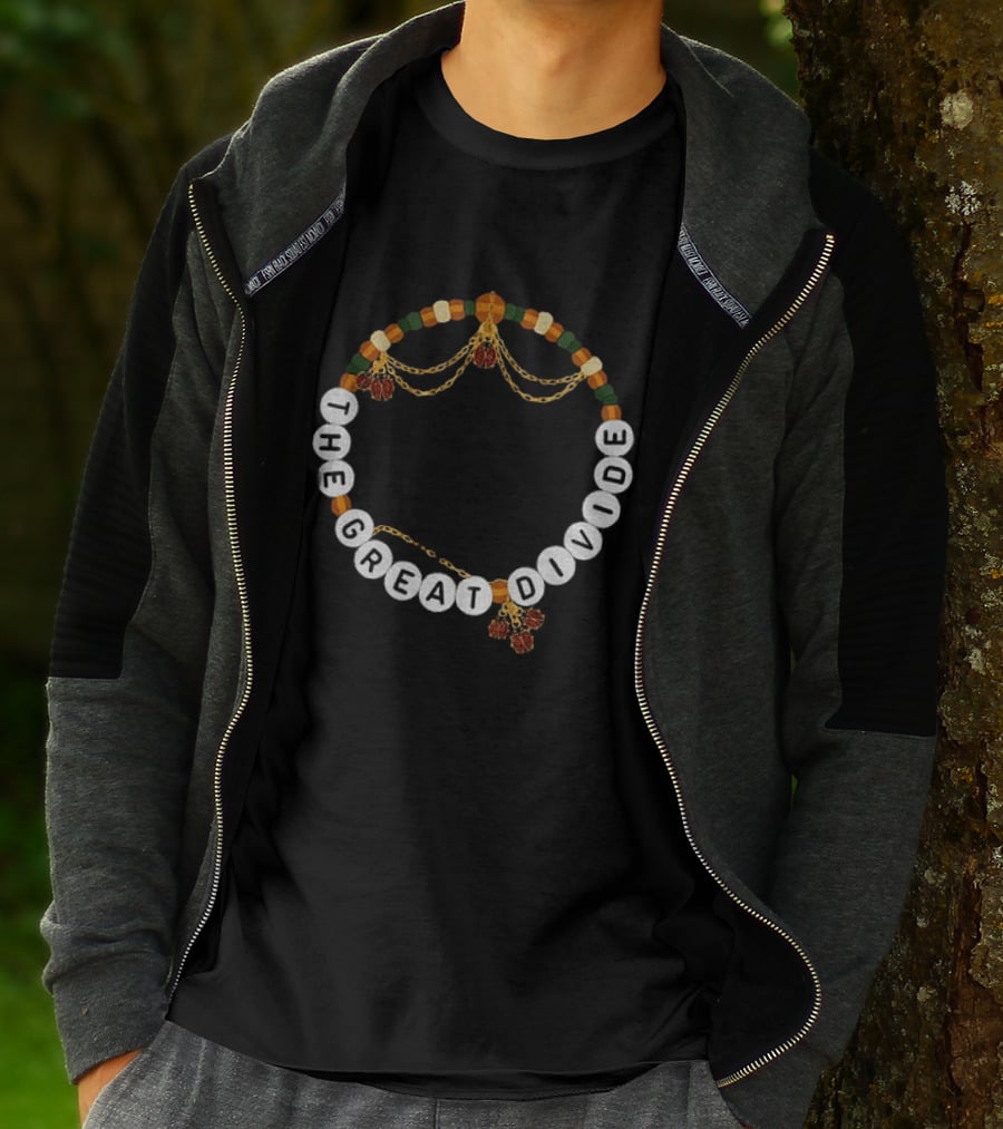 Noah Kahan The Great Divide Bracelet Beaded Chain T-Shirt